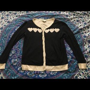 ModCloth heart cardigan